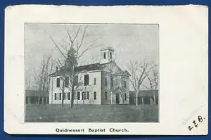 Quidnessett Baptist Church North Kingstown Rhode Island ri old postcard - Picture 1 of 2