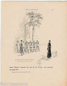Le Curé de La Voivre est fusillé en 1914 Raymond de La Nézière illustration - Picture 1 of 1