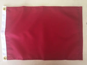Ojales de bandera de barco de pared de nailon rojos para interiores y exteriores Protest 10" X 15" - Imagen 1 de 1