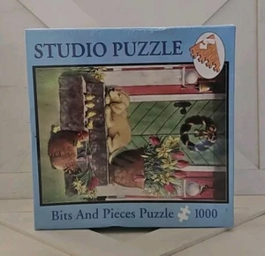 New! Bits & Pieces 1000pc Puzzle "Sunny Afternoon" #45042 (2009) 20x27 Inches - Picture 1 of 6