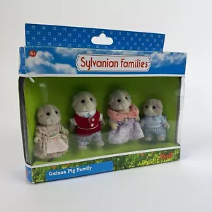 Sylvanian Families Pettyfur Meerschweinchenfamilie seltene Calico Critters Flair Figuren - Bild 1 von 6