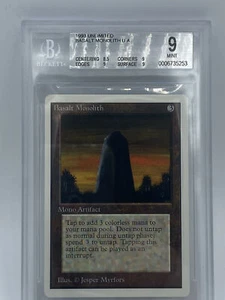 Basalt Monolith - BGS 9.0 #0006735253 Graded - Unlimited - MTG Seattle - Picture 1 of 1