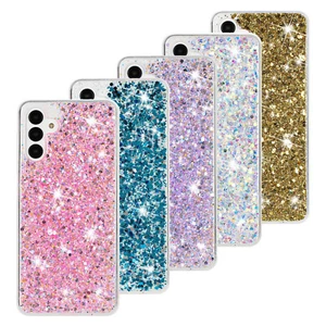 Für Samsung A15 A05 A14 A23 A25 A54 A35 Bling Glitzer Sparkle Shiny TPU Hülle - Bild 1 von 12