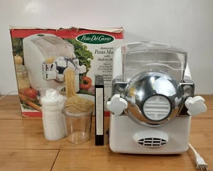 11 shape automatic macaroni maker dough mixer Pasta-Del-Giorno electric unused - Picture 1 of 12