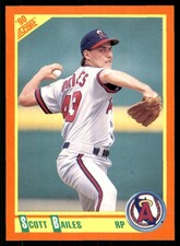 1990 Score Rookie & Traded Scott Bailes California Angels #64T