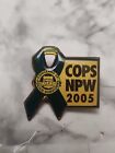 COPS NPW 2005 CONCERNS OF POLICE SURVIVORS Lapel  Pin Tie Tack 