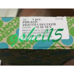 1PCS NEW Phoenix PSR-SCP-24UC/CE1/3X1/1X2/B 1046360 relay #HJ - Picture 1 of 2