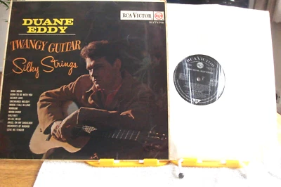 P3-DUANNE EDDY-TWANGY GUITAR SILKY STRINGS-UK LP-1962-VG-MONO-ROCKnROLL/COUNTRY - Image 1 of 2