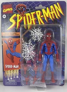 COSÌ COM'È Marvel Legends CEL SHADED SPIDER-MAN scala 1/12 nuovo CONFEZIONE DANNEGGIATA - Foto 1 di 6