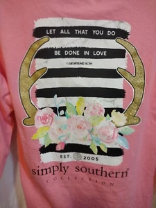 Camisa de manga larga Simply Southern para mujer - Imagen 1 de 5