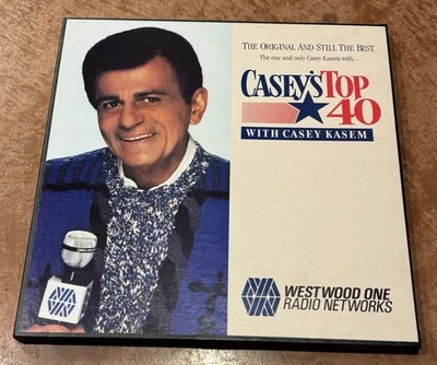 Van Halen Journey Casey’s Top 40 Box Set Cue Sheets Westwood One Radio 6 Vinyl - Image 1 of 4