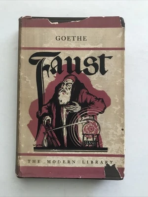 Faust - Johann Wolfgang von Goethe - 1930 Modern Library #177 HC DJ Flex Cover - Image 1 of 4