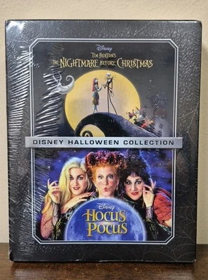 Disney Hocus Pocus & The Nightmare Before Christmas Halloween Blu-ray SEALED NIB - Image 1 of 4