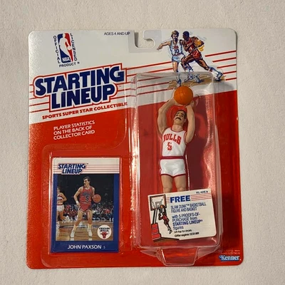 John Paxson 1988 alineación inicial Chicago Bulls NBA SLU Foto 1 de 4