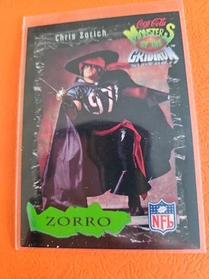 1994 Classic Pro Line Live Coca-Cola Monsters of the Gridiron - Chris Zorich #5 - Image 1 of 4