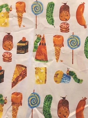 2010 Very Hungry Caterpillar Lunch Munch Fabric Andover 44 In Grouchy Ladybug - Image 1 of 4