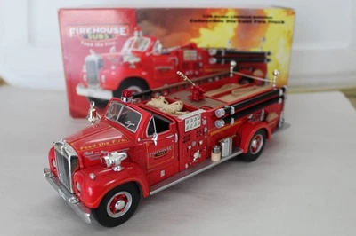 FIRST GEAR 1960 Mack B-Model Pumper Firehouse Subs - Image 1 of 4