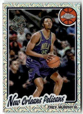 2025 Topps Flagship NBA No. TC-TMU Trey Murphy III Mojo Refractor - Imagen 1 de 2