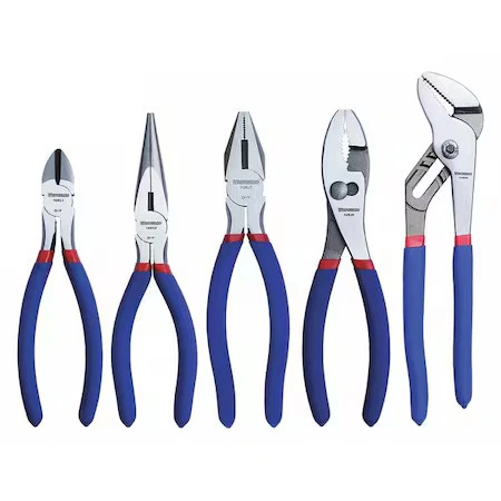 Westward 1Ukp5 5 Piece Plier Set Dipped Handle - Image 1 of 1