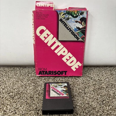 Centipede Cartridge Box NO MANAUL Tested (Intellivision) - Image 1 of 4