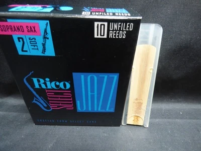 Rico. Jazz Select. Soprano Saxophone Reeds. Single Reeds. Soft to Hard