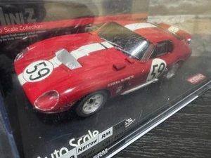 Kyosho Mini-Z Body Shelby Cobra Daytona Coupe Red Auto Scale Collection - Picture 1 of 8