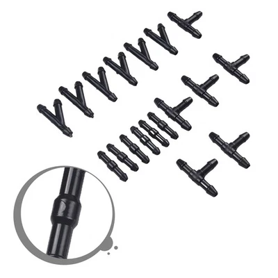 Reliable Windshield Washer Hose Connectors 18pcs Splitter Fittings Bundle - Image 1 of 4