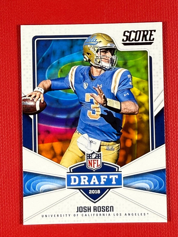 2018 Score Nfl Draft Josh Rosen #2 (RC) - Image 1 of 2