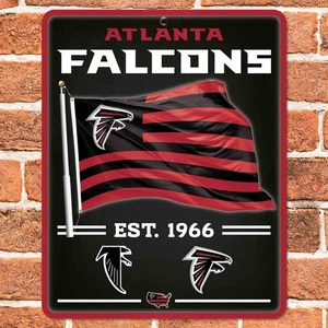 Atlanta Falcons Americana Banner Flag Sign - Picture 1 of 5