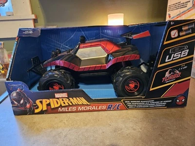 JADA Marvel Spider-Man: Miles Morales Buggy R/C 1:14 Scale BRAND NEW  - Image 1 of 3
