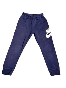 Nike Kids' Sportswear Club Fleece Joggers Blue Little Boys Size 7 Large - Picture 1 of 9
