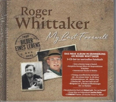 Roger Whittaker - My Last Farewell - Bilder Eines Lebens - Digipack - 3 CD - Neu - Bild 1 von 2
