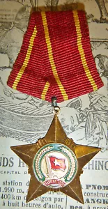 MEDALLA RARA - Ejército de Vietnam - HÉROE DE LA PATRIA - Valentía excepcional - C.375 - Imagen 1 de 5