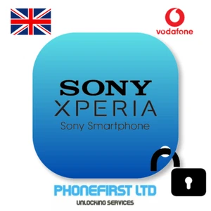 Sony Xperia código de desbloqueo Z1 Z2 Z3 Z4 Z5 X XA1 XA2 Ultra 1-12 horas Vodafone Reino Unido - Imagen 1 de 4