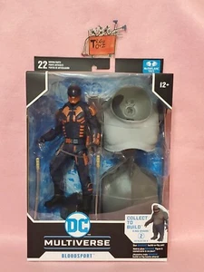 DC MULTIVERSE BLOODSPORT ACTION FIGURE SUICIDE SQUAD BUILD KING SHARK MCFARLANE - Picture 1 of 3