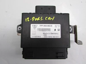 2012- Módulo de computadora convertidor de voltaje Porsche Cayenne pieza central 7pp959663e - Imagen 1 de 9