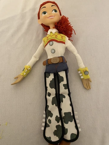 Toy Story Jessie Talking Doll With Draw String Works Talks No Hat Cover