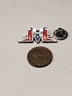  lapel Hat pin Whit The Letter H