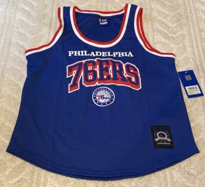 Philadelphia 76ers Jersey Womens Large Ultra Game Blue NBA NWT - Image 1 of 4