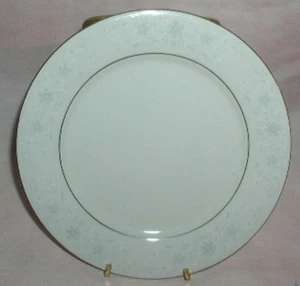 Crown Fine China Queens Lace Salad Plate Plates Flowers - Picture 1 of 2