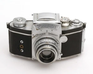 Ihagee Exakta II mit Schneider-Kreuznach Xenar 2,8/5 cm - Picture 1 of 8