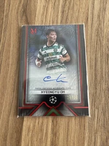 TOPPS MUSEUM CHAMPIONS LGE 2023-24 AUTO HYEONGYU OH CELTIC RED /25 - Picture 1 of 2