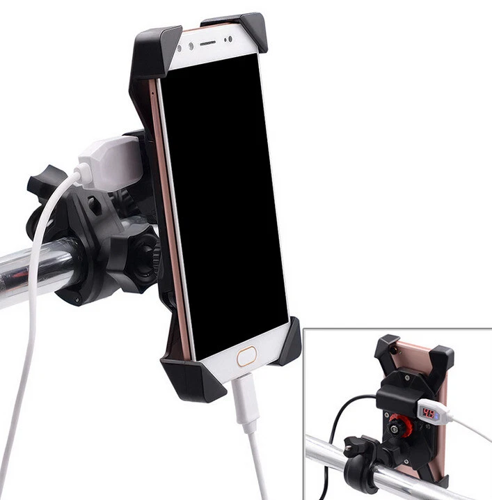 Soporte de teléfono celular para Kawasaki KZ1300A KZ550A KZ750E KZ750L KZ700A KZ440B KZ650D Foto 1 de 4