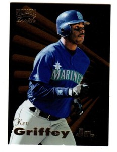1996 Pinnacle Zenith #1 Ken Griffey Jr SEATTLE MARINERS