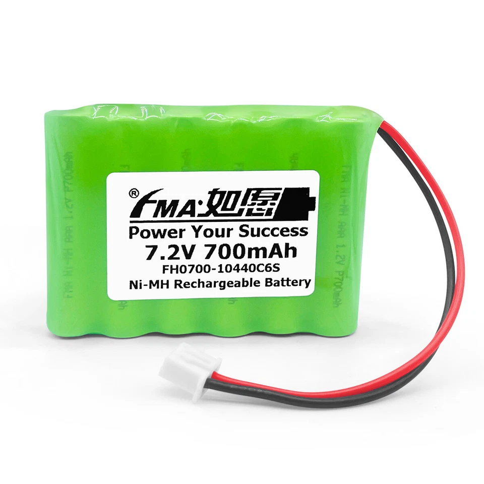 FMA 7.2V 700mAh Ni-MH Battery for Remote Control Helicopter Double Horse 7009 V2