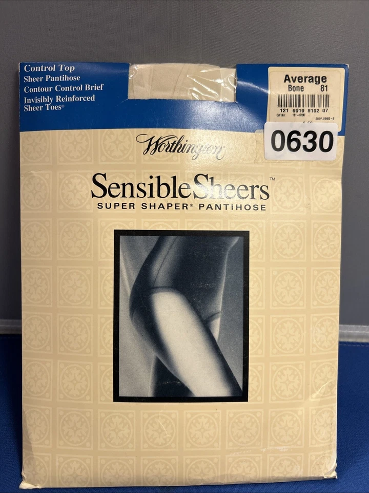 Worthington Sensible Sheers Super Shaper Pantimedias Control Superior Hueso Promedio 81 Foto 1 de 3