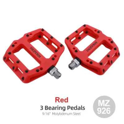 MTB Mountain Bicycle Pedals Anti-slip Ultralight Nylon 3 Sealed Bearings Pedals - Image 1 of 4