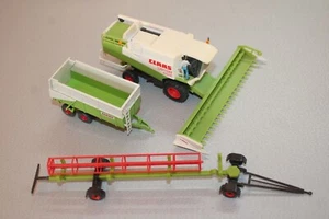 Wiking Claas Lexion 480 Mähdrescher und Anhänger Spur H0 #D994 - Bild 1 von 3