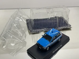DEAGOSTINI FIAT PANDA 4x4 1991 POLIZIA -BLUE 1:43- GOOD CONDITION - Picture 1 of 6