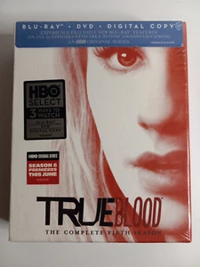 True Blood: The Complete Fifth Season (7-Disc Blu-ray/DVD Set, 2013) SEALED - Picture 1 of 3